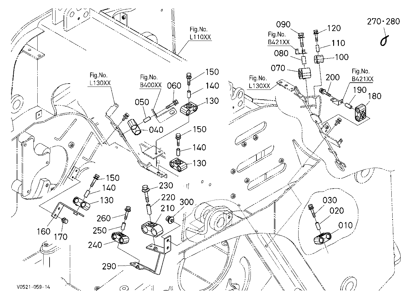 Hose Clamp [Manual Hitch] [Except High Flow]