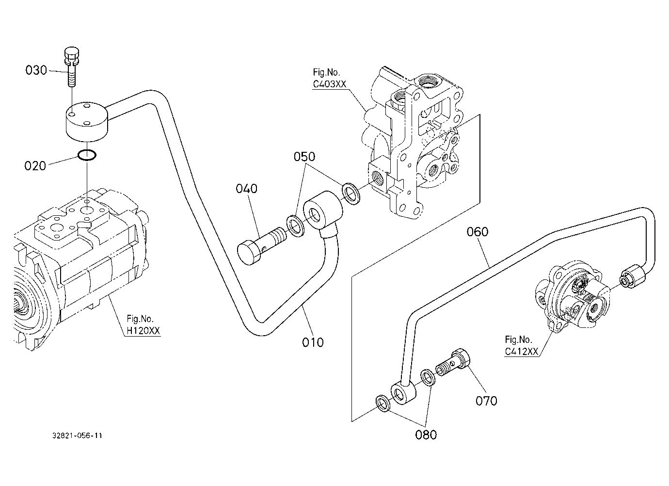 Pto Hydraulic Pipe