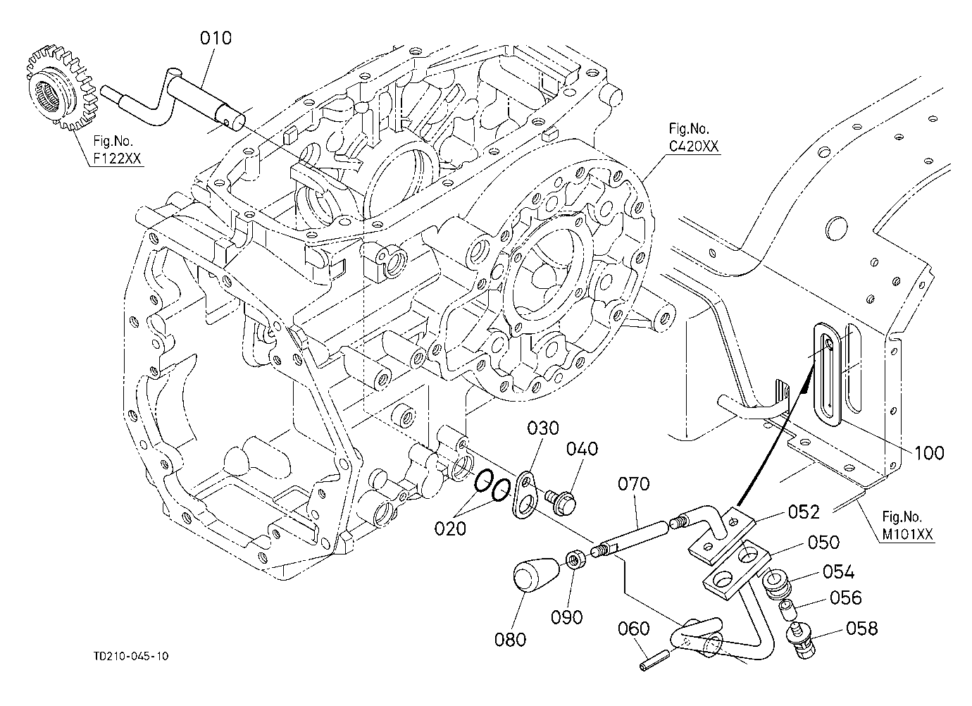 Front Wheel Drive Lever