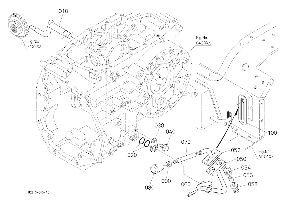 Front Wheel Drive Lever