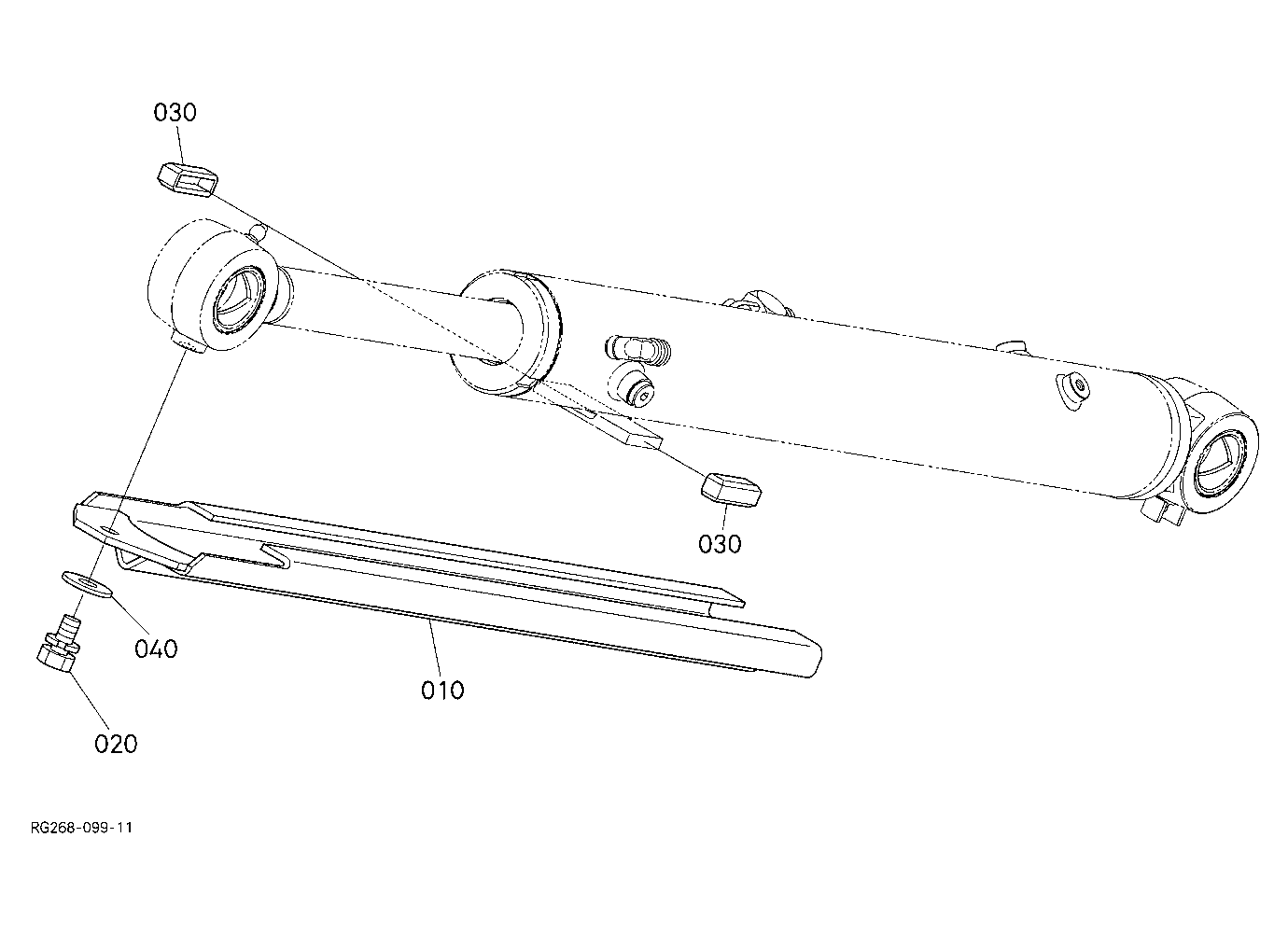 Cylinder Cover (Boom)