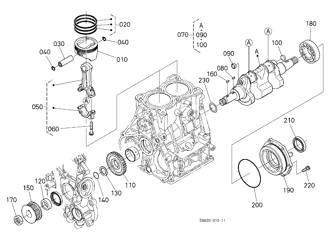 Piston And Crankshaft