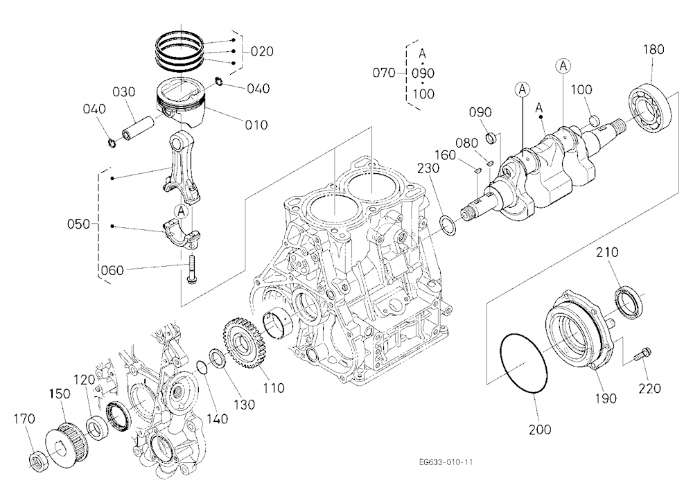 Piston And Crankshaft