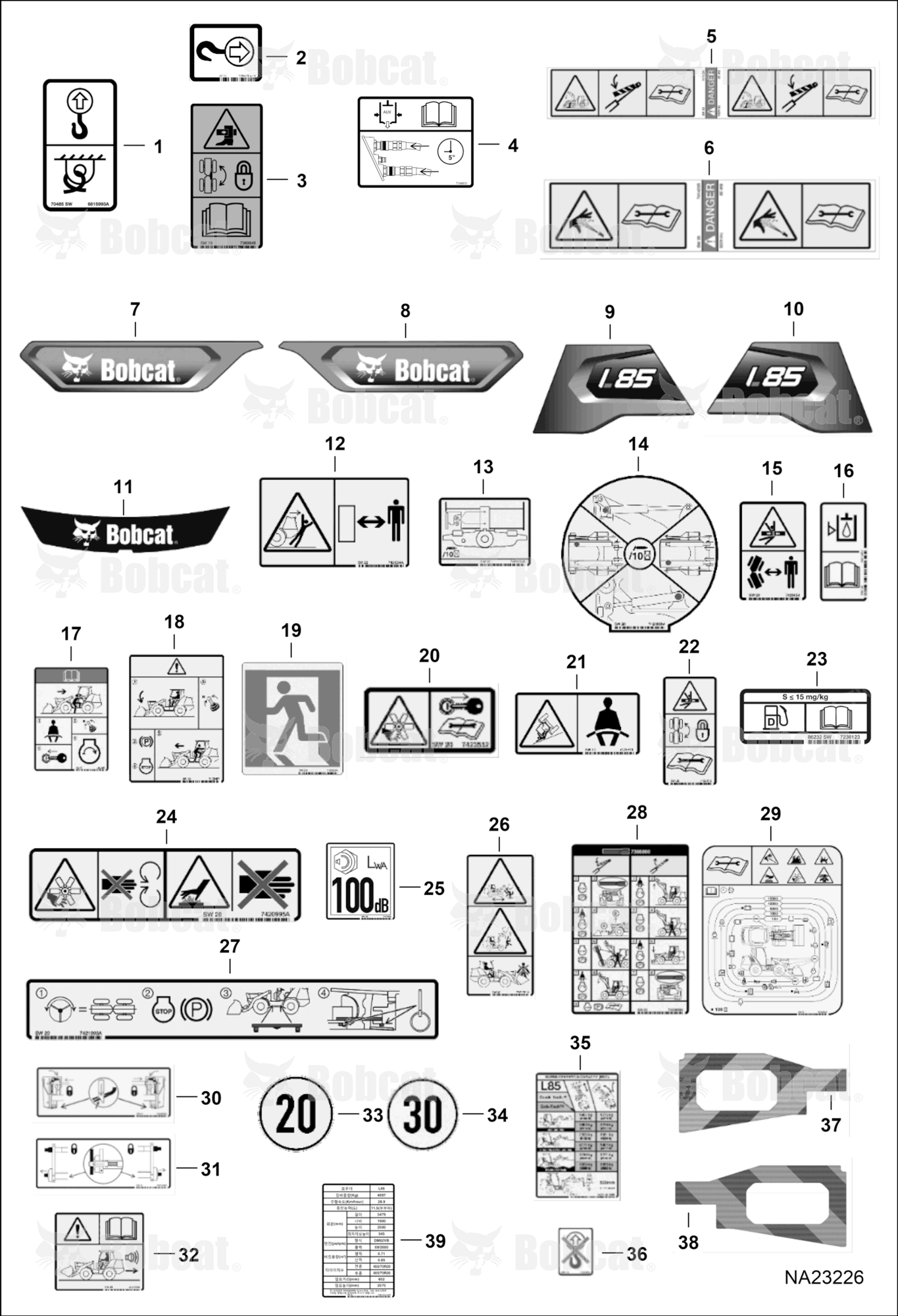 Decals (Outside)