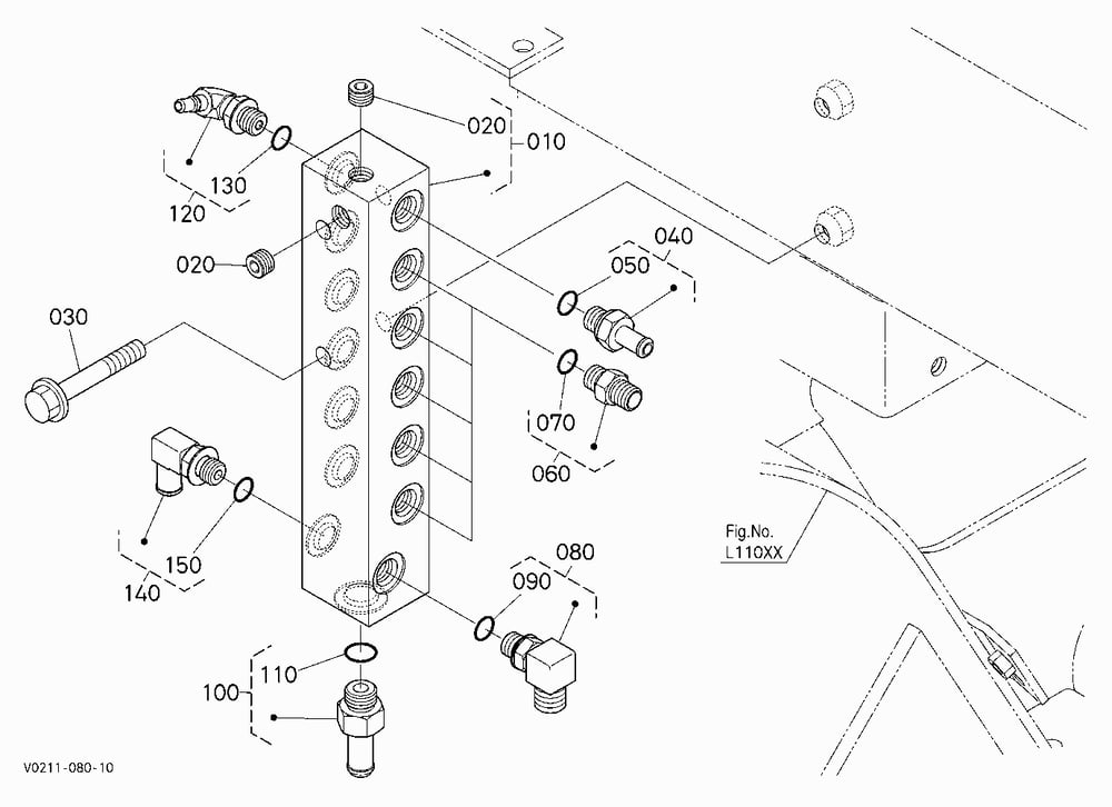 RELAY BLOCK (RH) [HIGH FLOW]