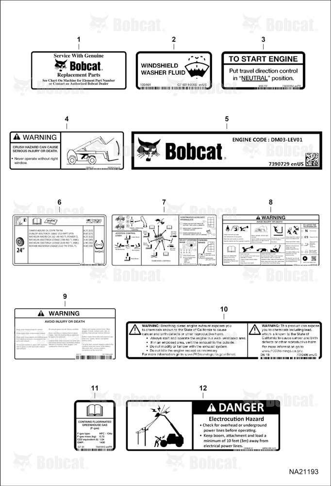 Decals (Inside)