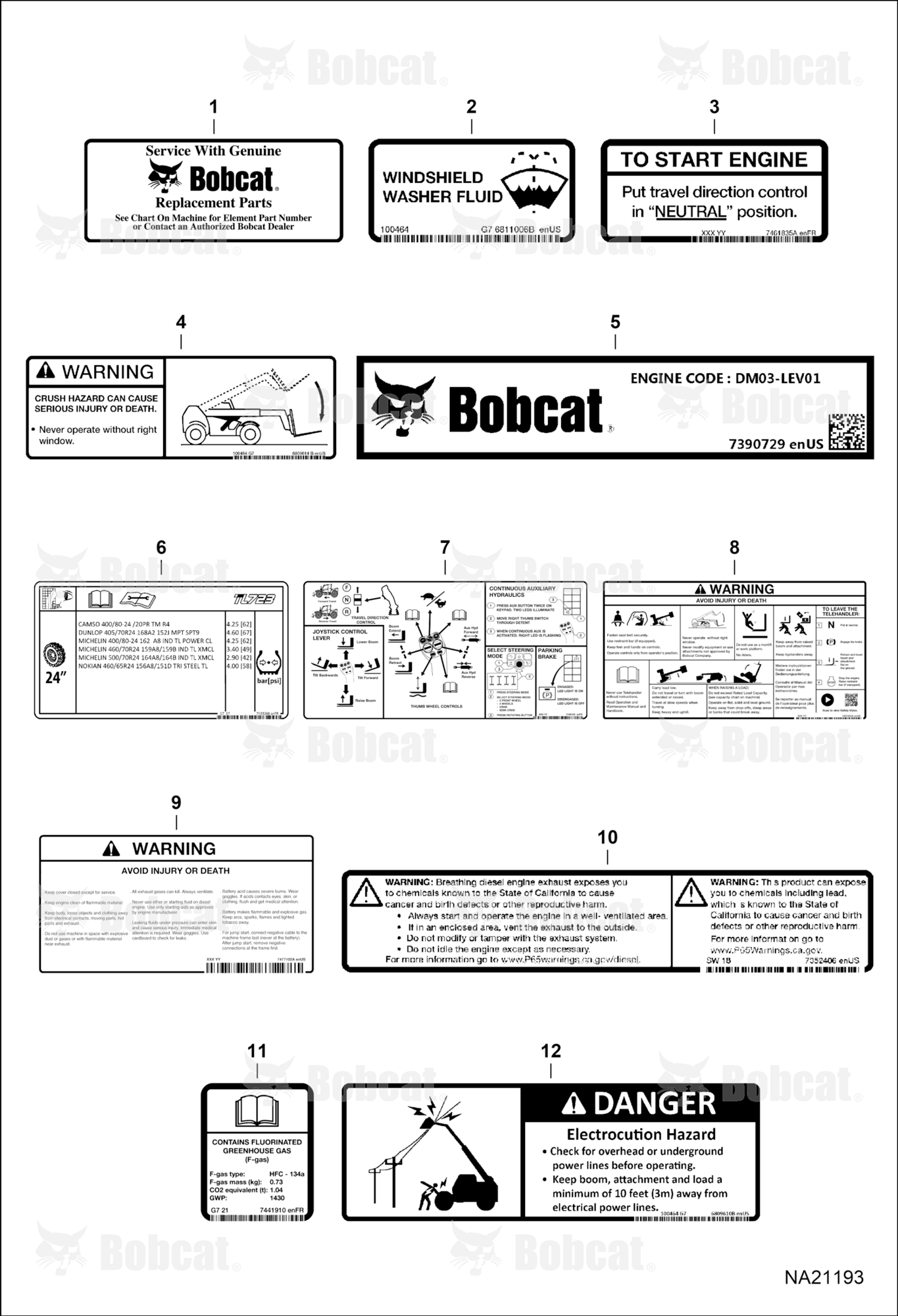 Decals (Inside)