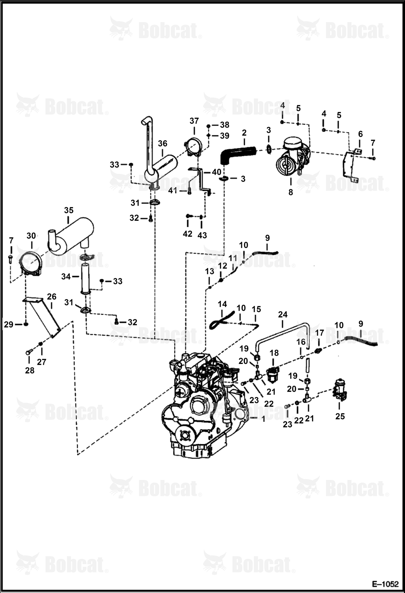 Engine Fuel & Exhaust Parts (Diesel)