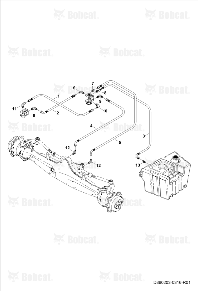 Steering Cylinder Circuit
