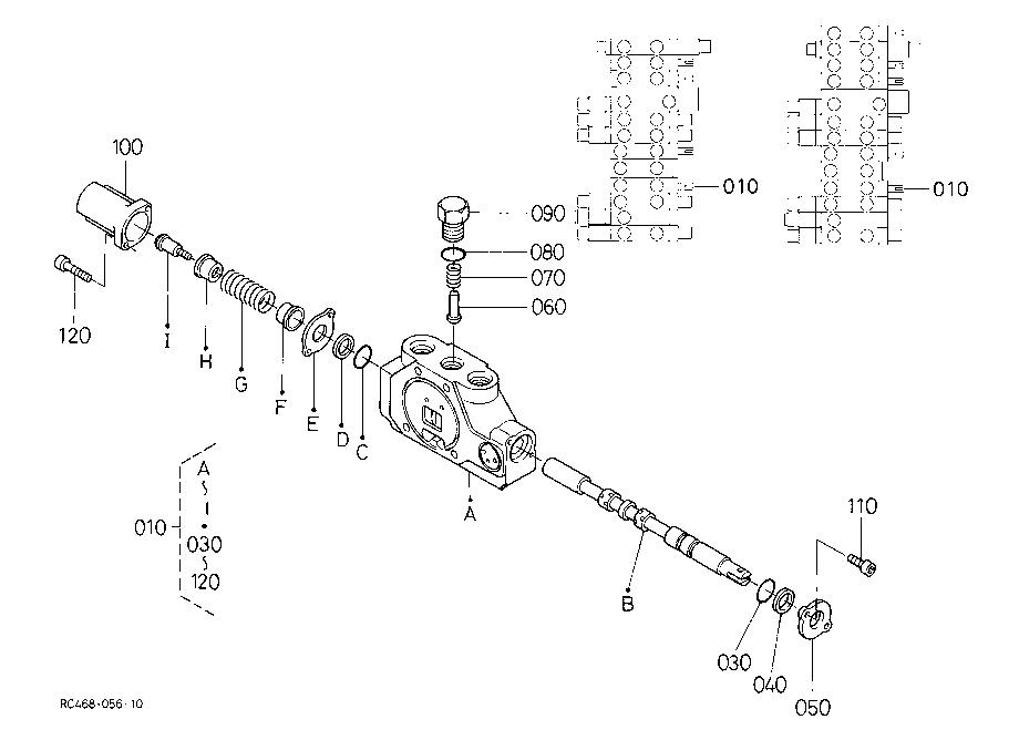 Spool Section (Travel Rh)