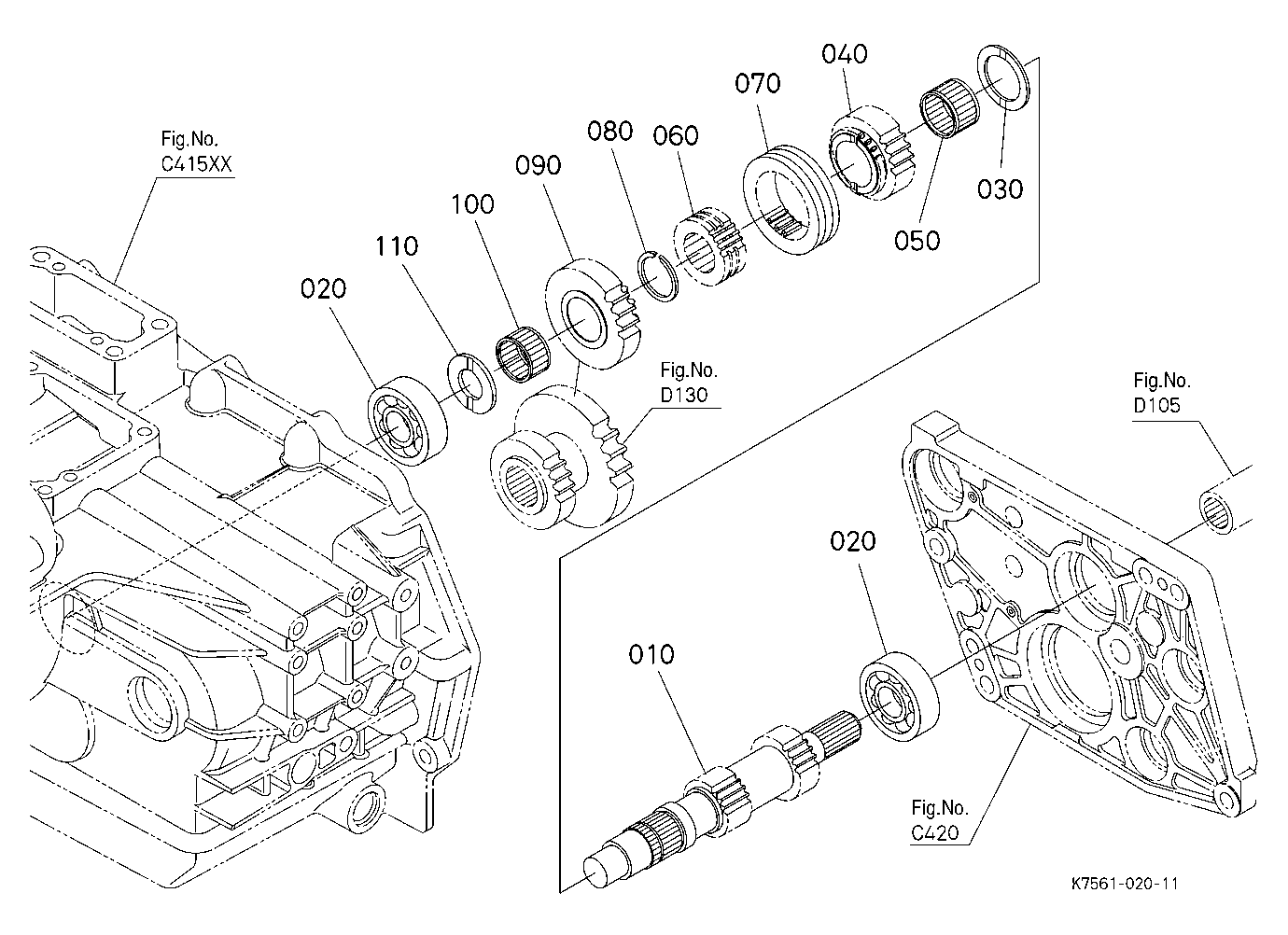 Range Gear Shaft