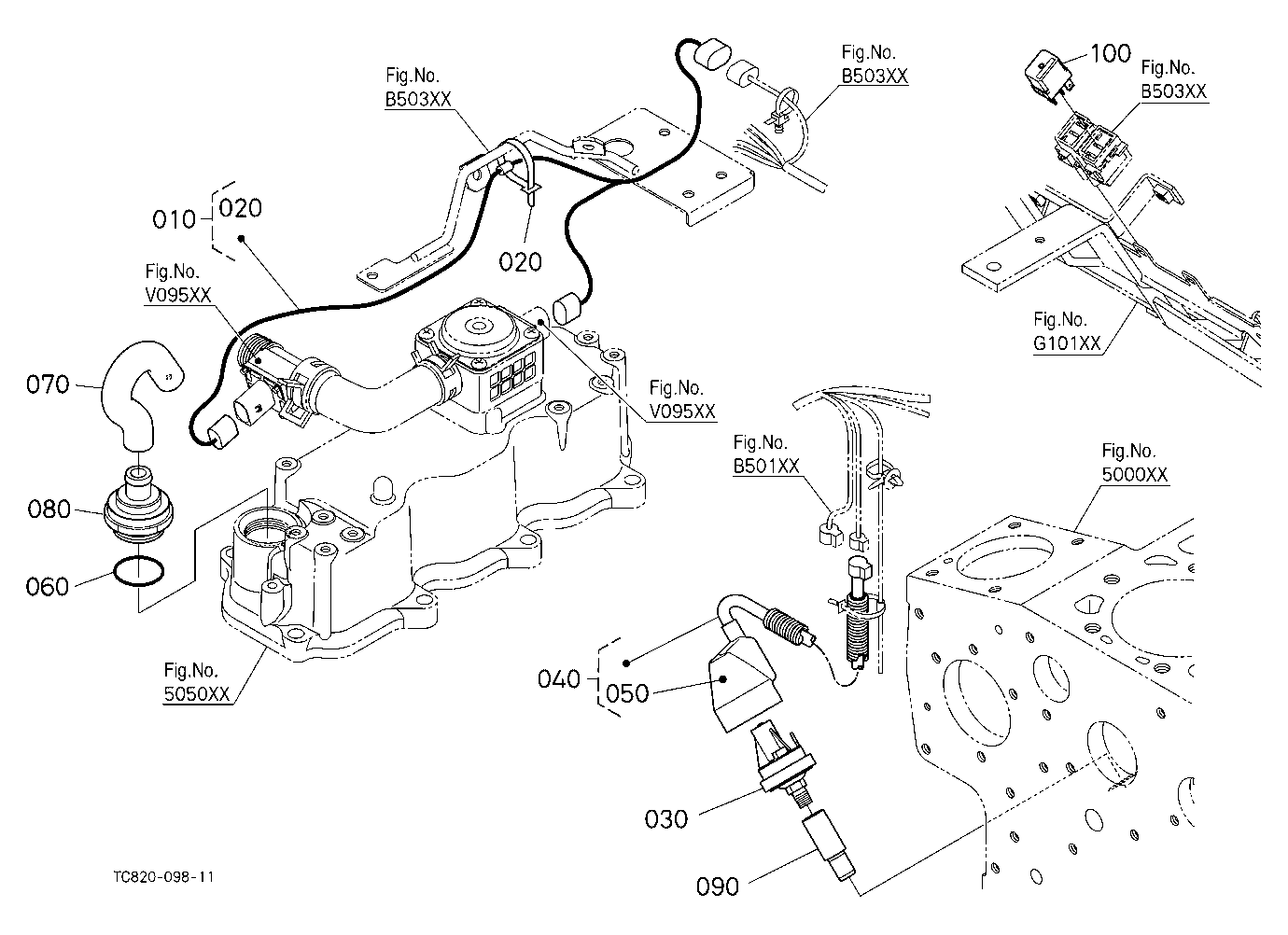 Heater Kit (Electrical Wiring/Switch) (W/G No.L313