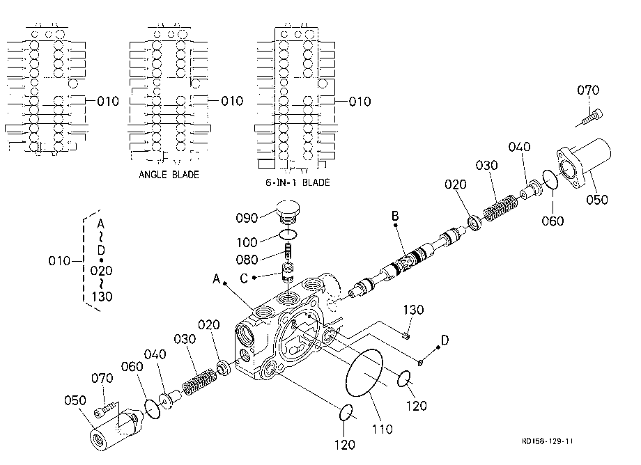 Spool Section (Travel Rh)