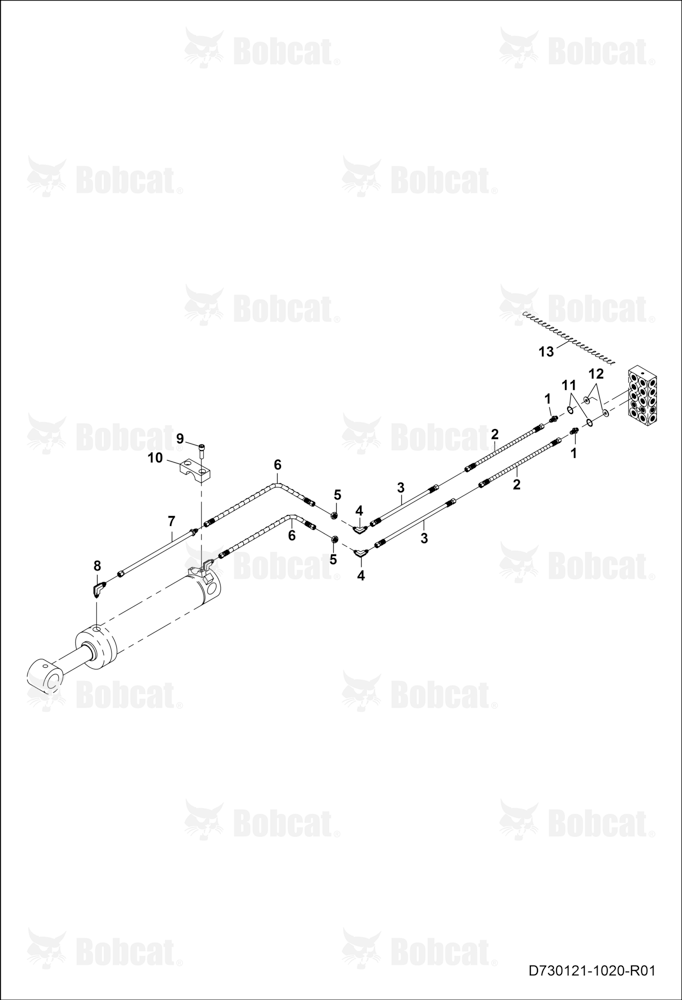 Bucket Cylinder Circuit