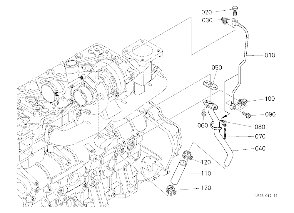 Oil Pipe (Turbo Charger)