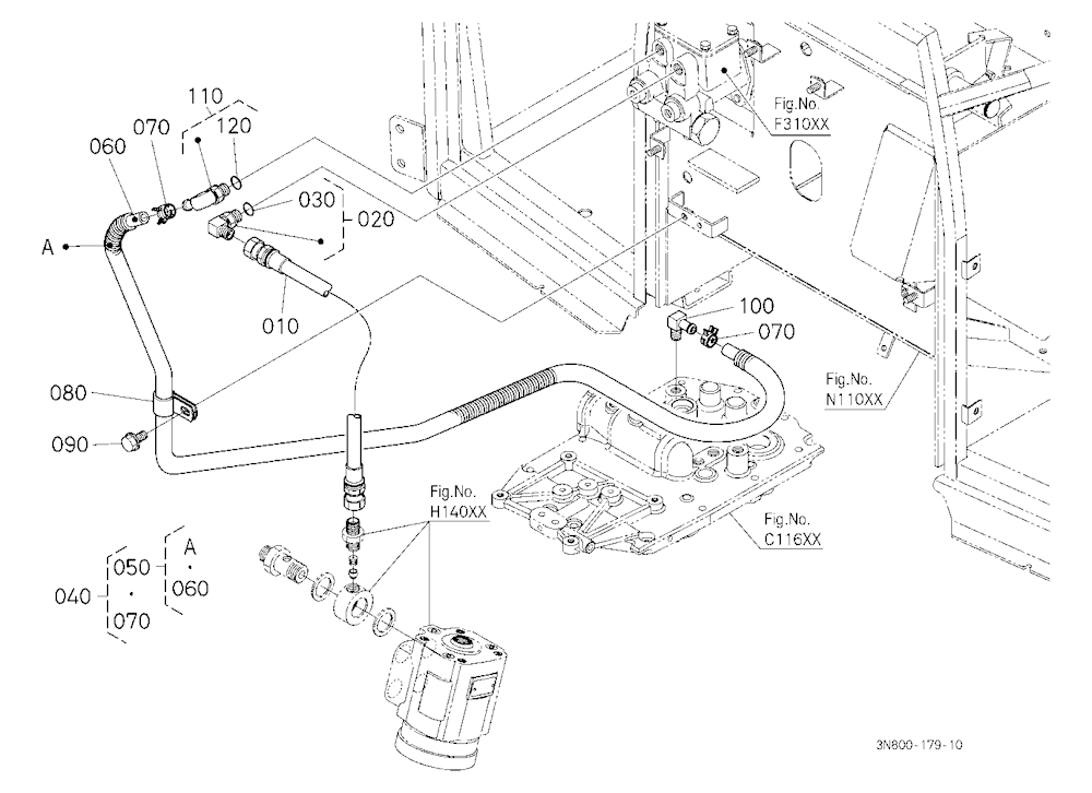 Brake Master Cylinder Pipe