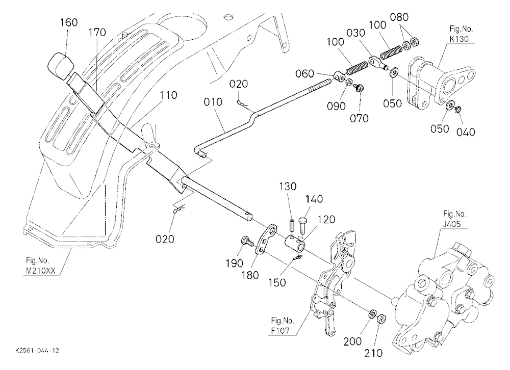 Hydraulic Control Lever