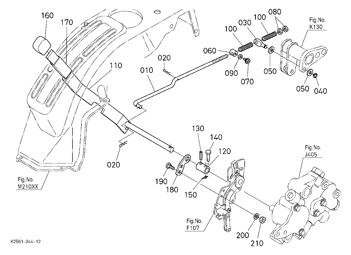 Hydraulic Control Lever