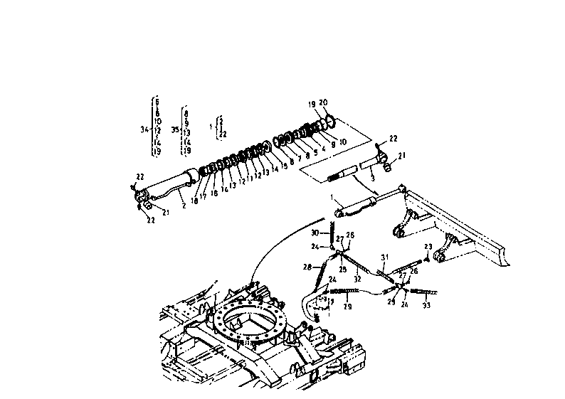 Track Frame Dozer (2) [A C D]