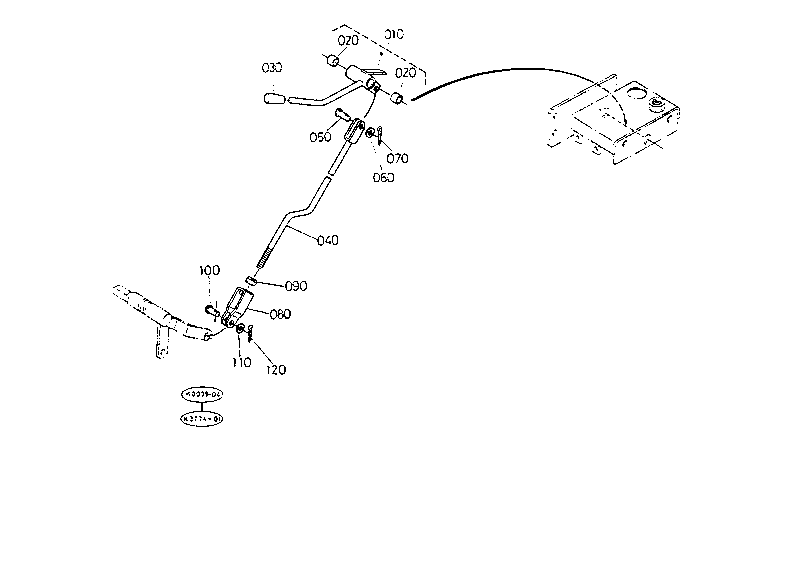 Front Wheel Drive Lever