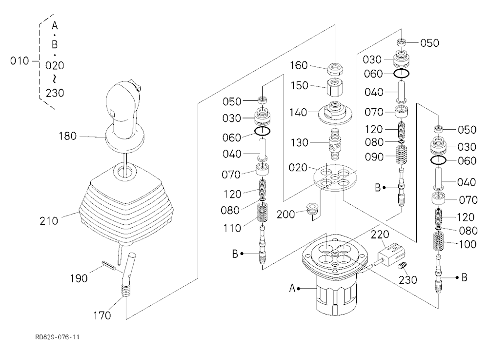 Pilot Valve (Rh) [Component Parts]