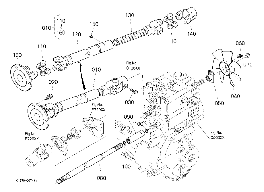 Universal Joint/Hst Fan