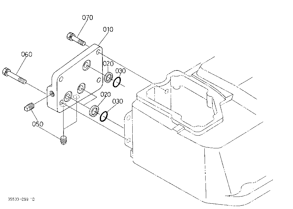 Auxiliary Control Valve Cover [Su Type]