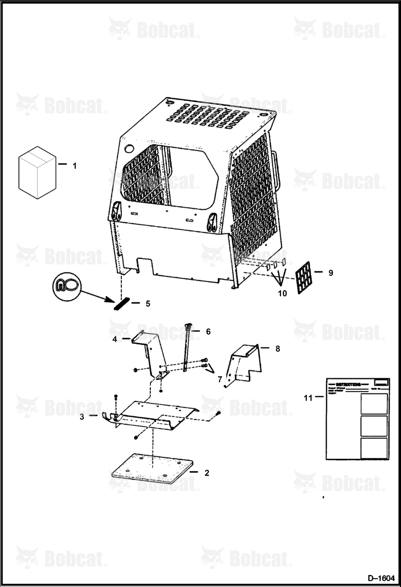 CAB Air Duct Kit  501511001 - 501511301