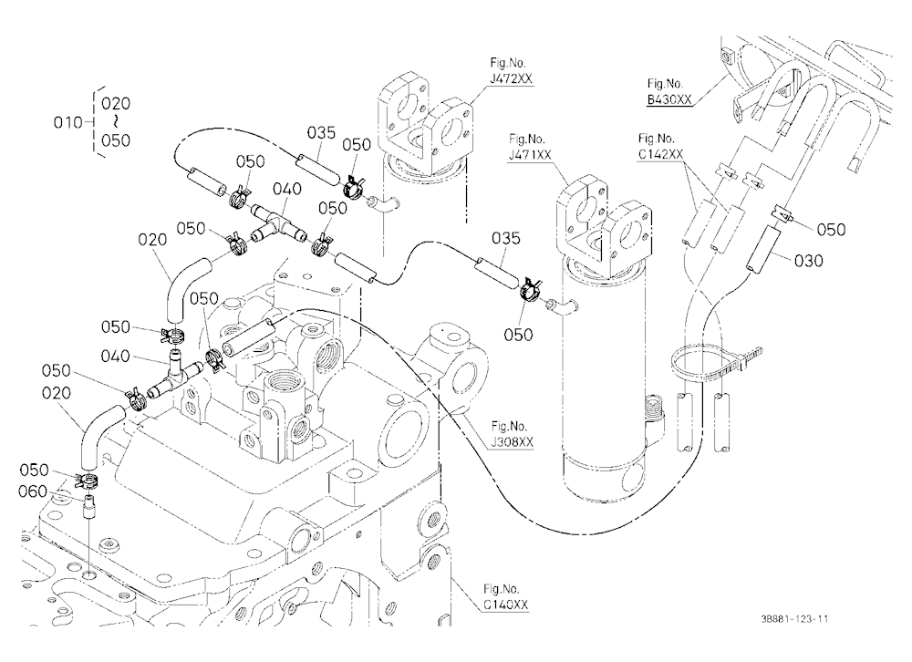 Breather Hose (3P Cylinder)