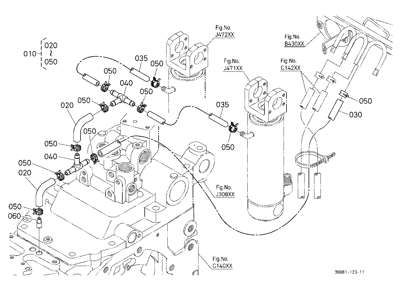 Breather Hose (3P Cylinder)