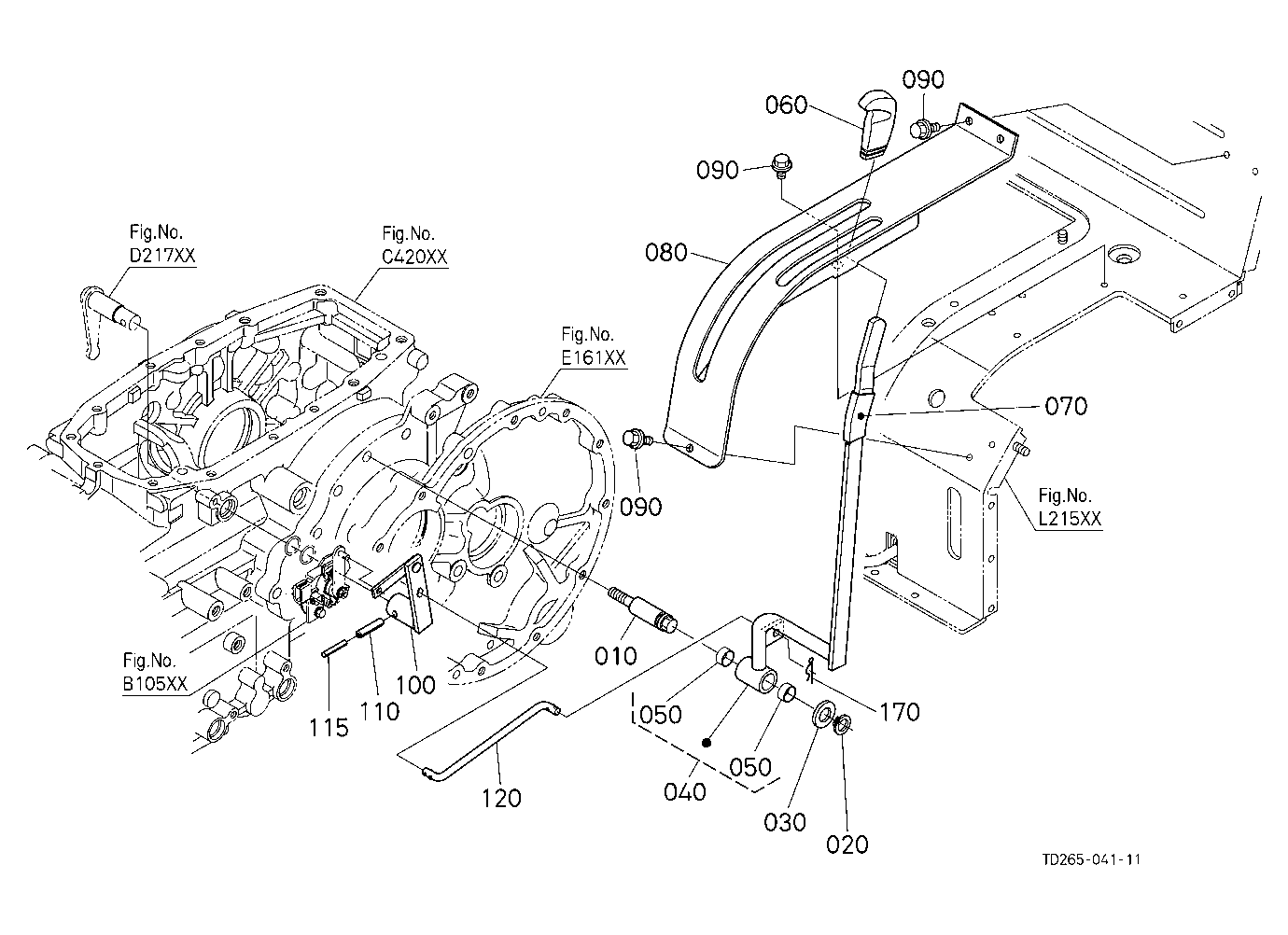 Range Gear Shift Lever