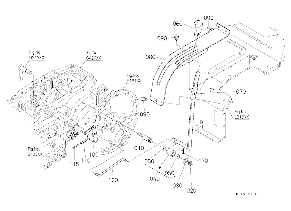 Range Gear Shift Lever
