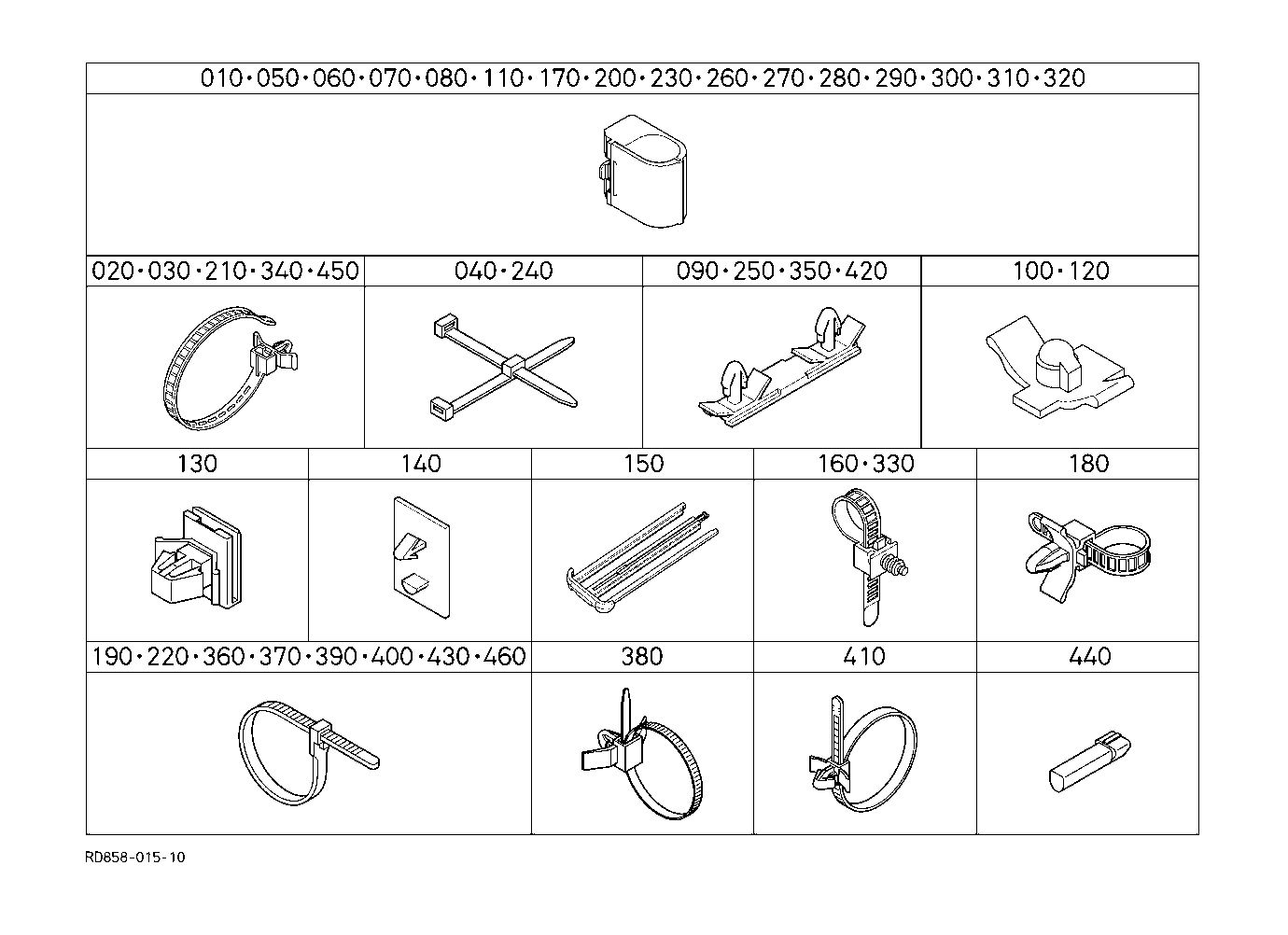 Wire Harness Clamp [Angle Blade Type]