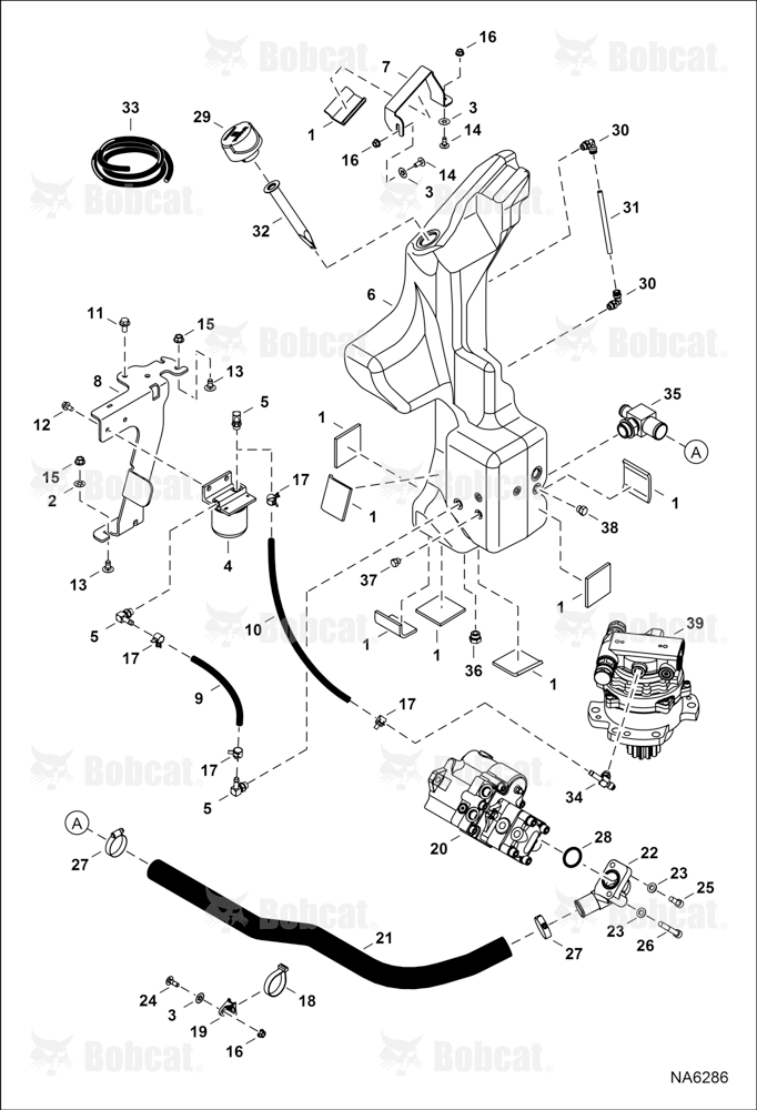 Hydraulic Circuitry (Tank)(Pump)