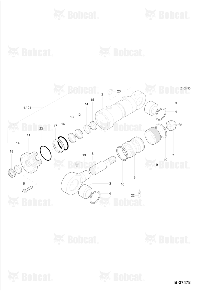 Hydraulic Cylinder - Boom