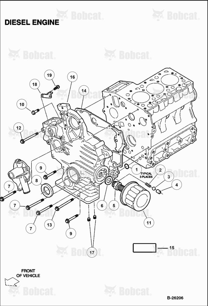 Gear Case (Diesel)