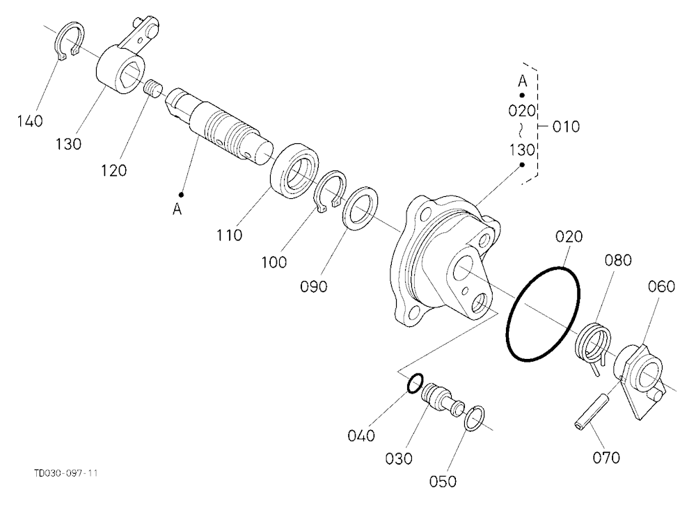 Pto Clutch Valve [Component Parts] [Hst Type]