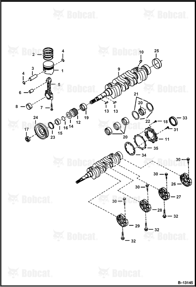 Piston & Crankshaft
