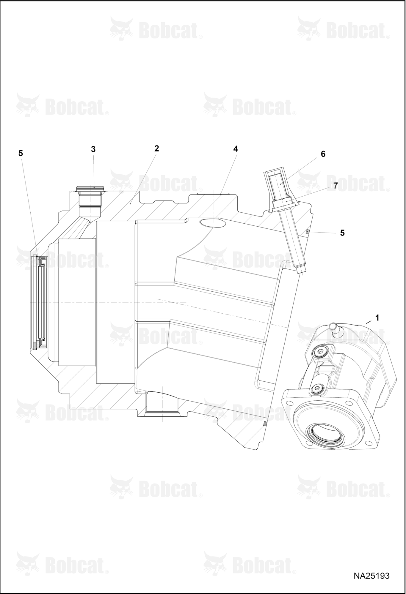 Hydrostatic Motor (Housing)