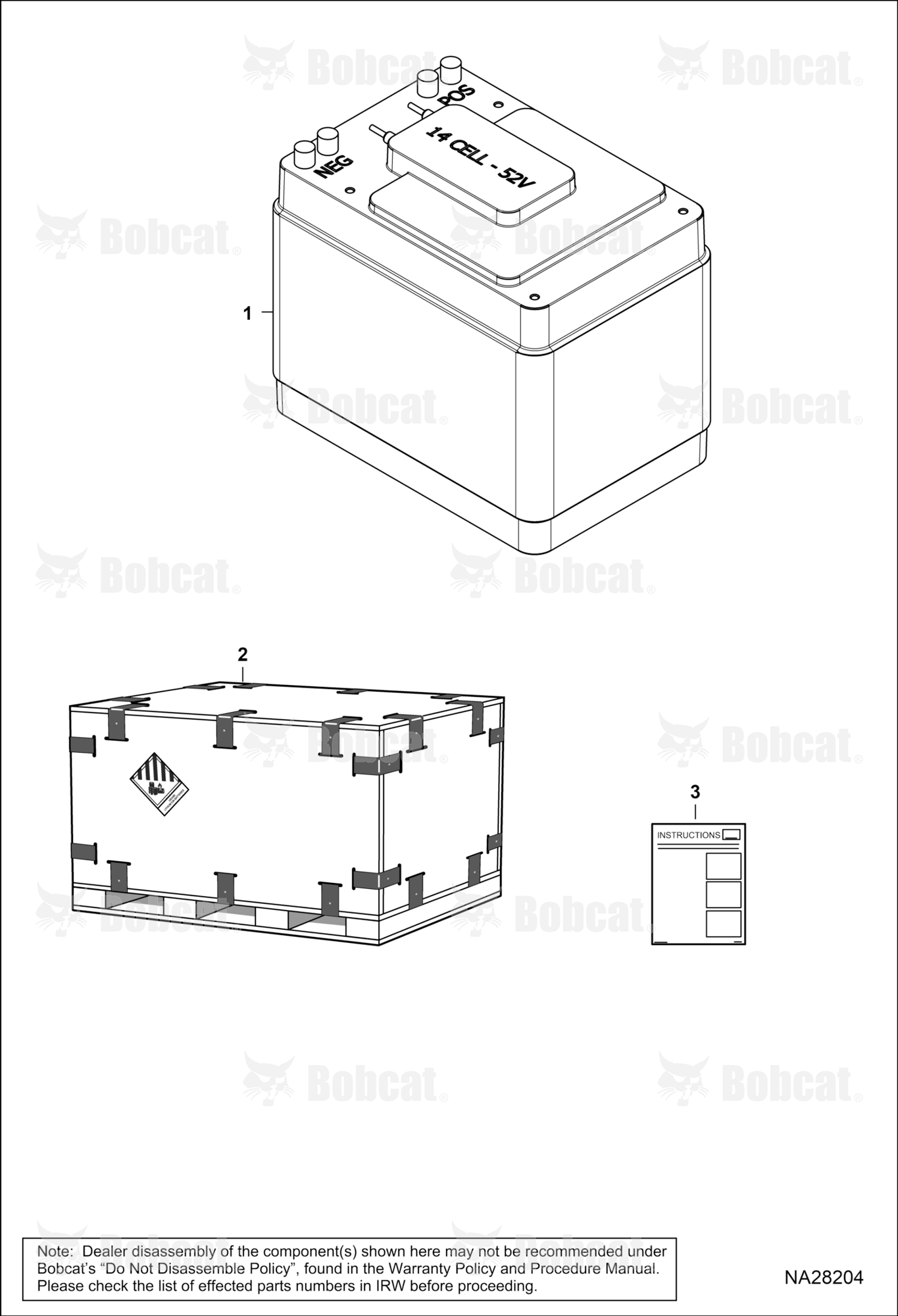 Battery Pack Return Kit