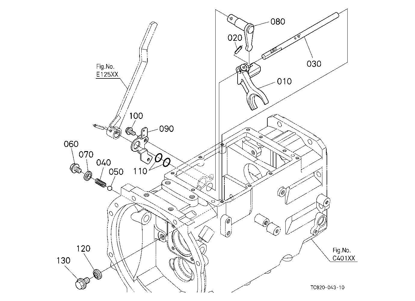 Pto Shift Fork