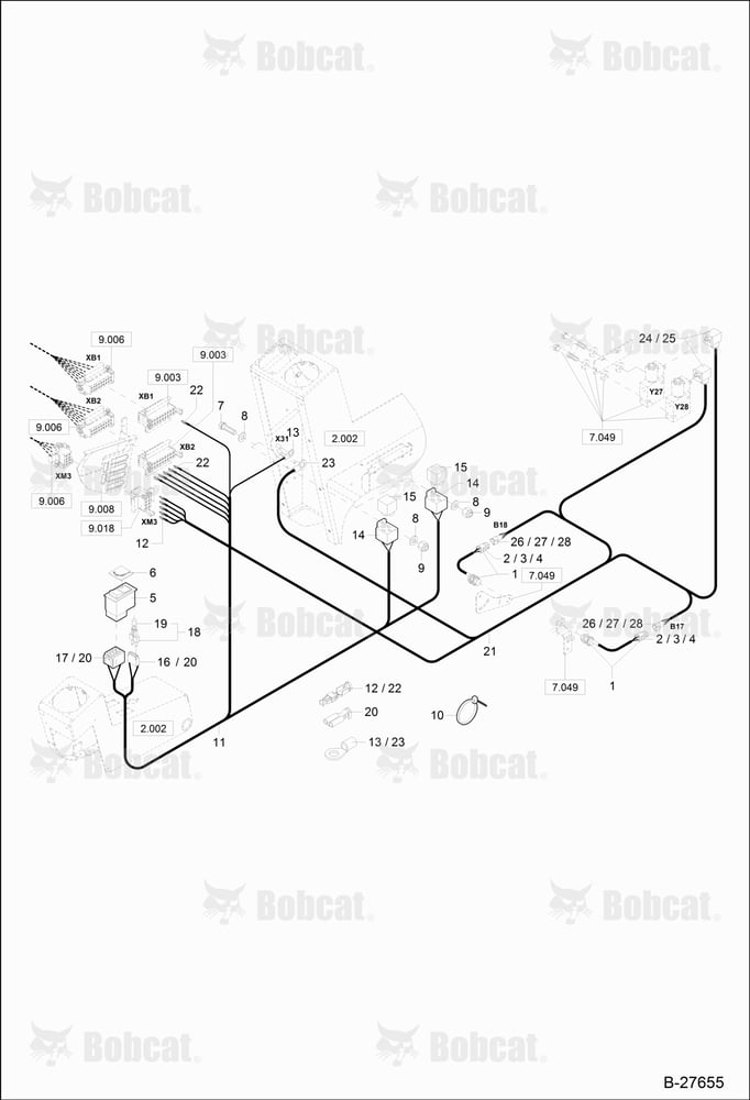 Electric Installation (BOOM Height Limitation - Articulated BOOM)