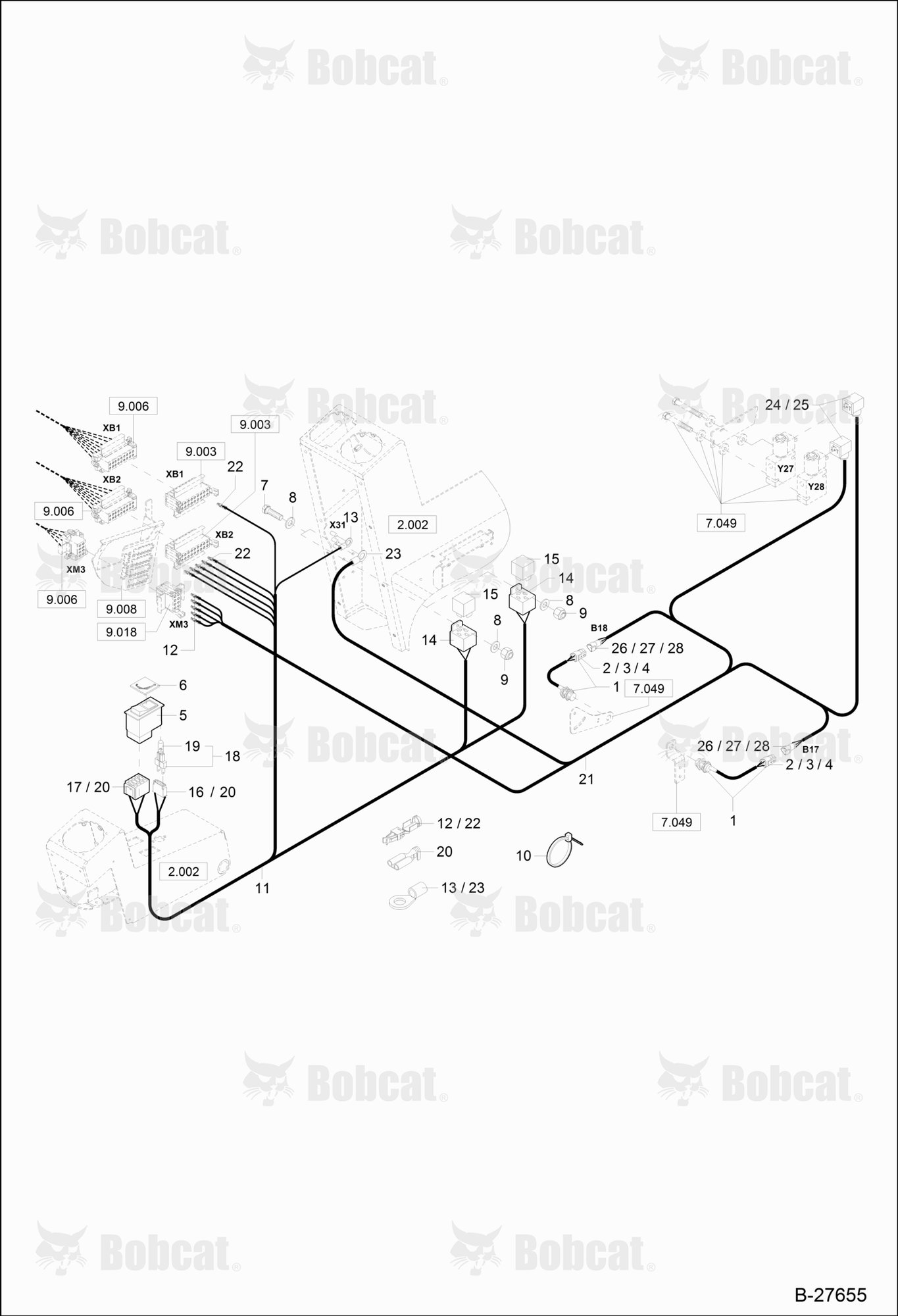 Electric Installation (BOOM Height Limitation - Articulated BOOM)