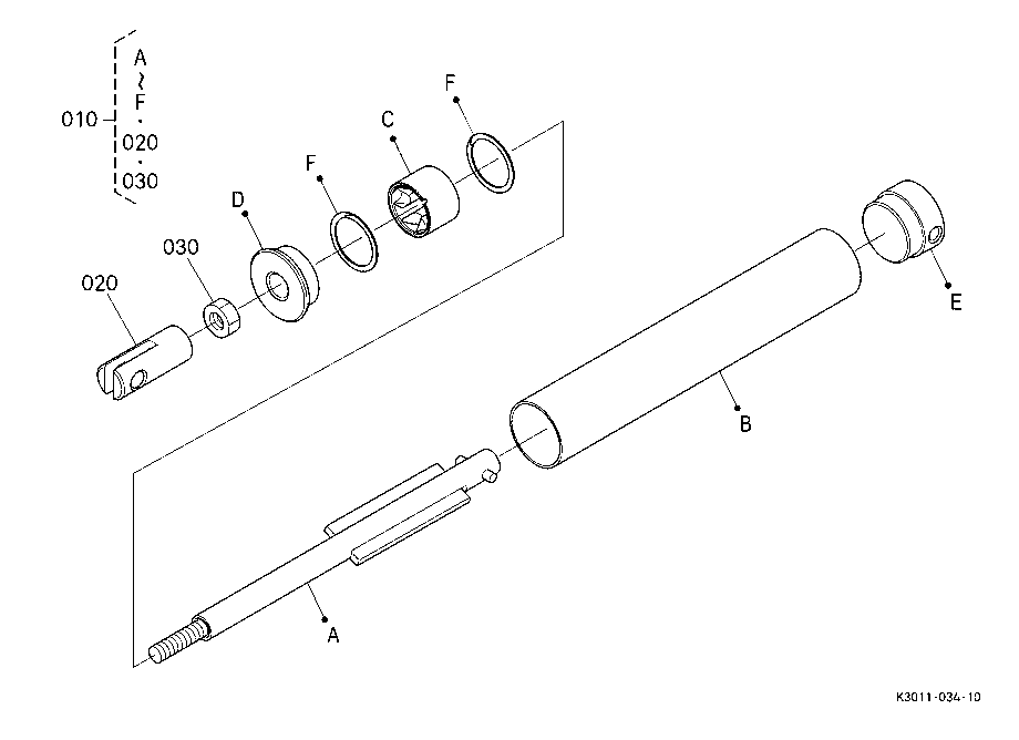 Stopper Shaft [Component Parts]
