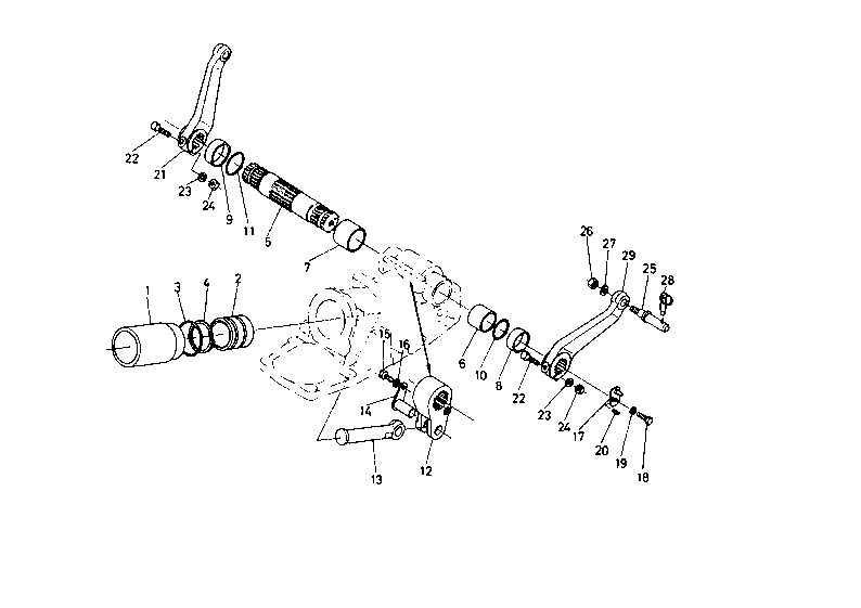 O/P Lift Arm System
