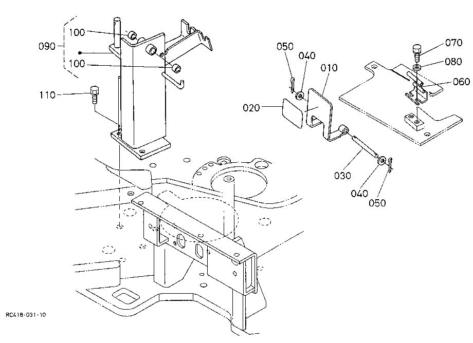 Control Pedal (Swivel/Swing Change 2)