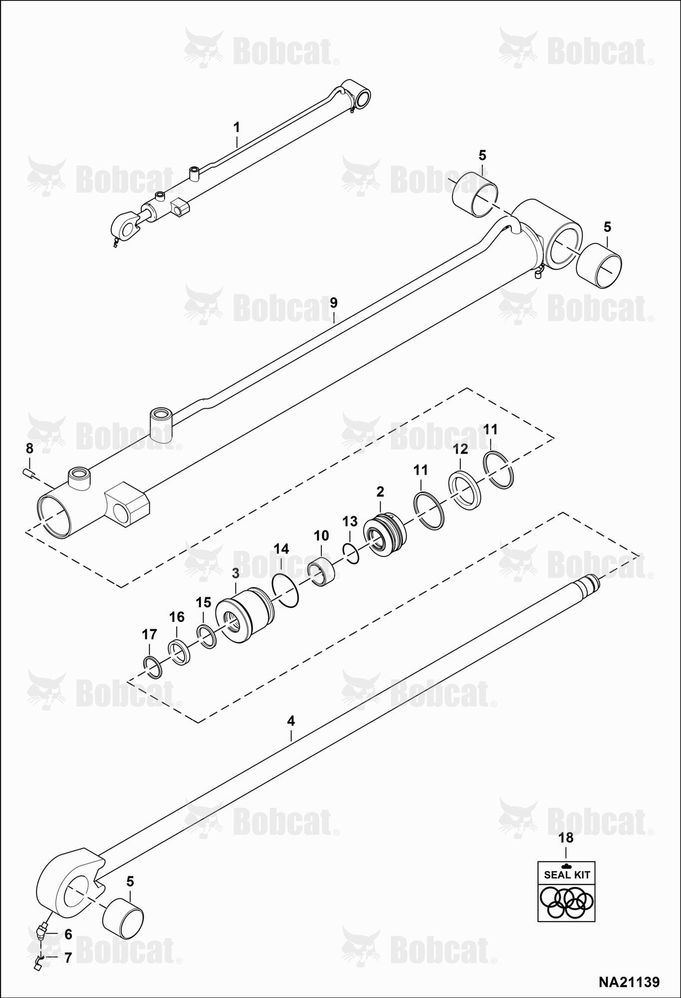 Self Leveling Cylinder