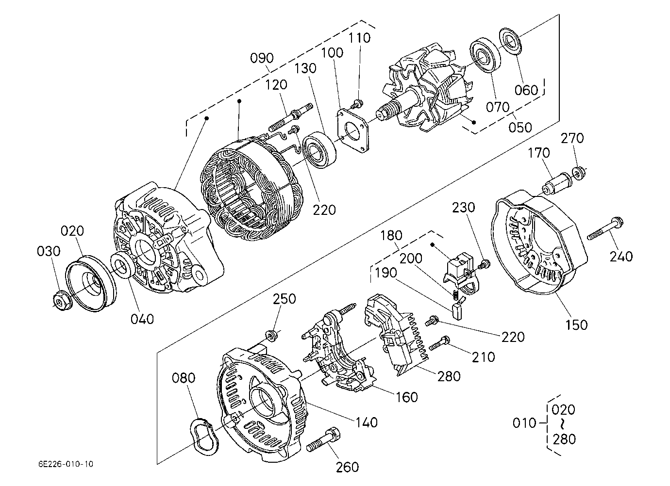 Alternator [Component Parts]