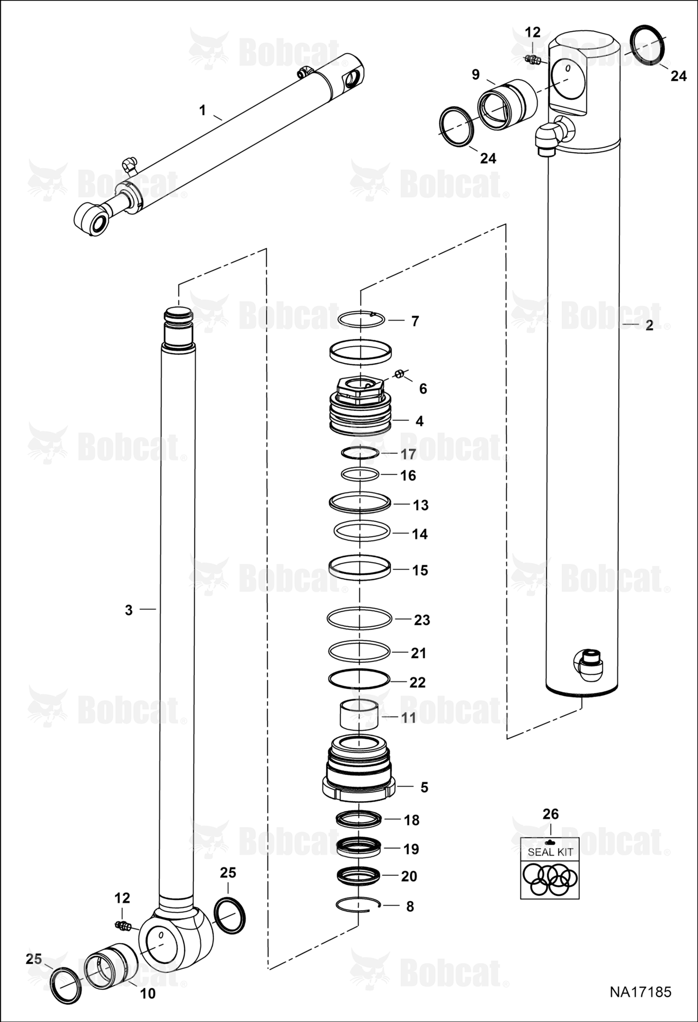 Lift Cylinder (RH)