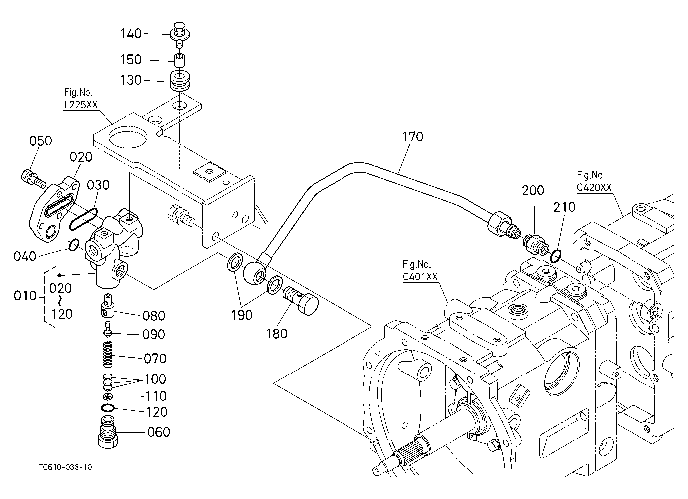 Hydraulic Outlet Block